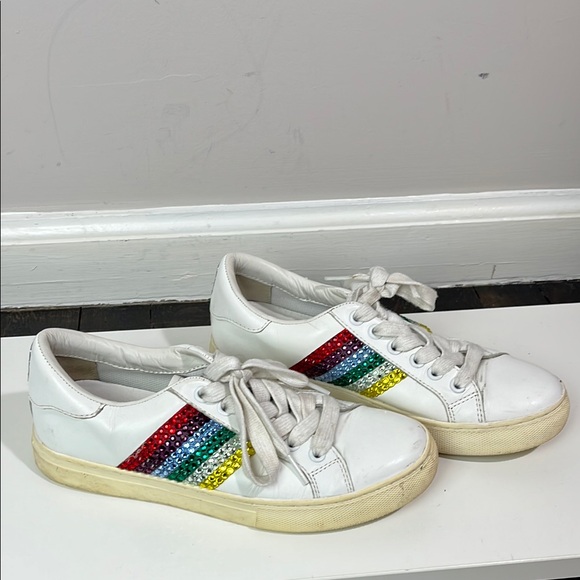 Marc Jacobs empire rainbow rhinestone sneaker - Picture 1 of 6
